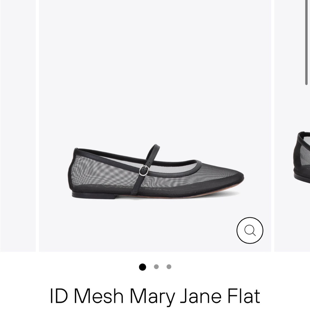 3.1 Phillip lim mesh Mary jane flats
